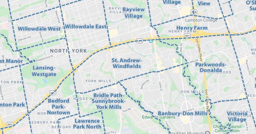york Mills-St. Andrew-Windfields介绍